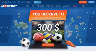 Mostbet - main site for sports betting and casino site